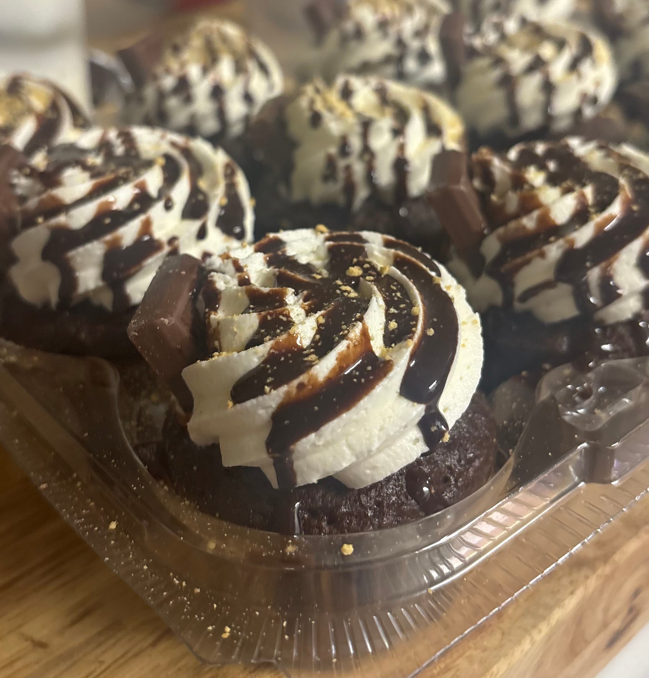 1 Dozen - Gourmet S’mores Cupcakes
